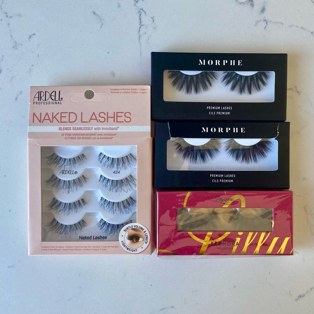 Lash Bundle (Ardell, Sephora, and Morphe)